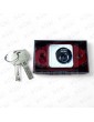 LLAVIN MP COMPAC T COR. ROJO 24V 2P1+R PUNTOS
