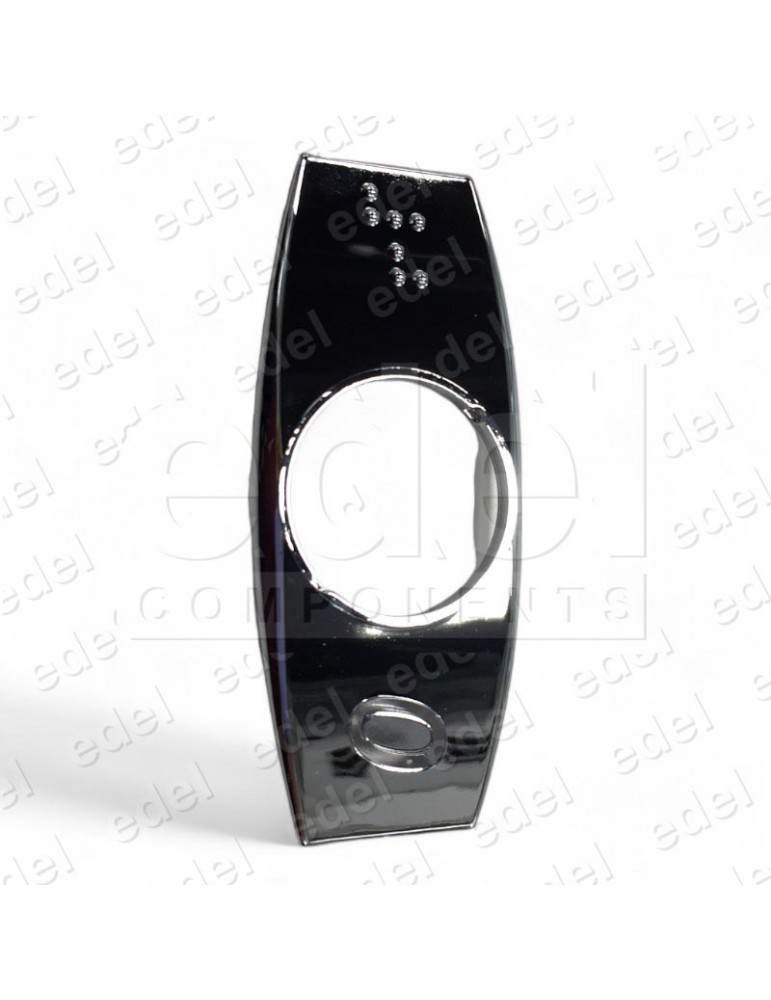 CARATULA OTIS 2000 CROM. C/BRAILLE (0) DERECHA
