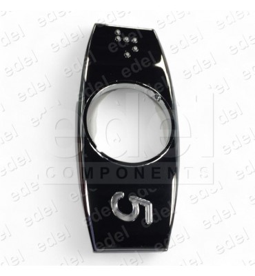 FAA396J205 CARATULA OTIS 2000 CROMADA CON BRAILLE (5) DERECHA