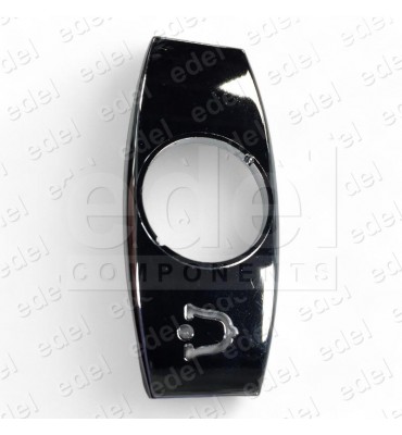 CARATULA OTIS 2000 CROM. C/BRAILLE (ALARMA) DERECH