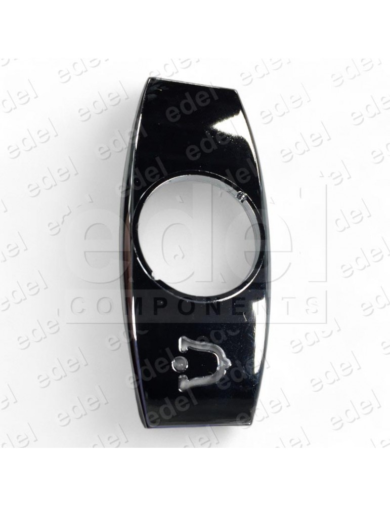 CARATULA OTIS 2000 CROM. C/BRAILLE (ALARMA) DERECH