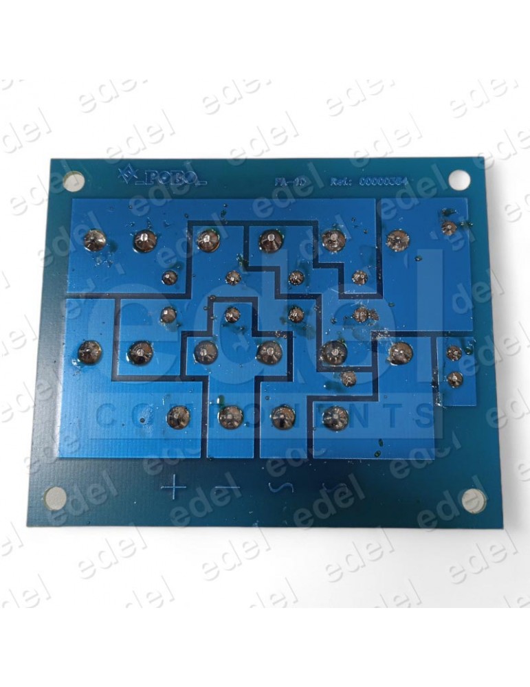 PLACA POBO RECTIFICADORA DE FRENO FA12