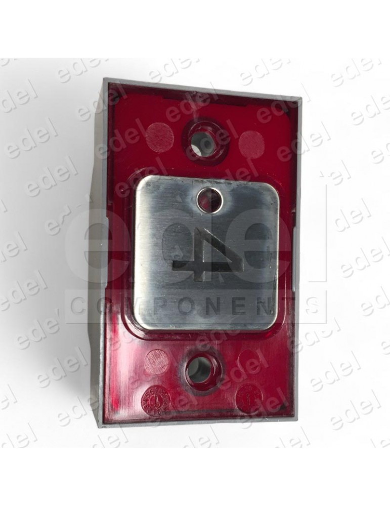 R2172PTGPR04 PULSADOR MAC PUARSA COMPAC T CON PILOTO 24V ROJO 4