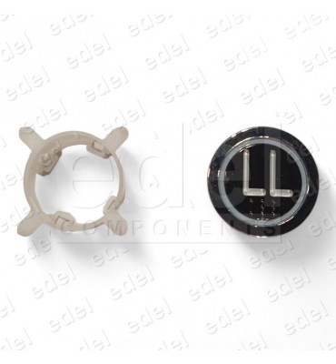PUSH BUTTON EDEL RC BLUE LL