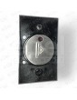 2172PVBPR124_FL/SUB PUSH BUTTON COMPAC V BRAILLE W/PILOT ROUND 1C 24V RED ARROW UP