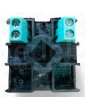 PULSADOR ELMI RP42 NEGRO BRAILLE LED ROJO 24V (1)