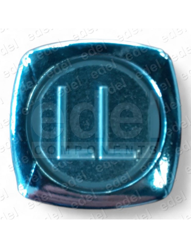 PULSADOR ELMI RP42 Z.GRAF.BR. LED ROJO 24V (LL)