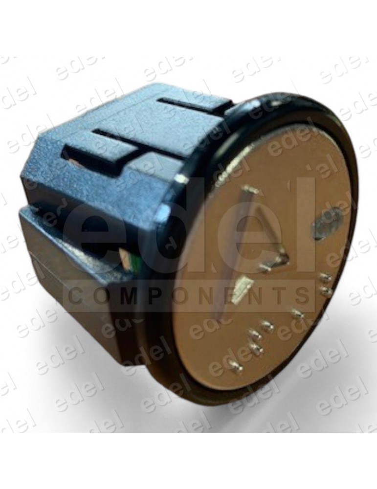 PULSADOR ENOR PLM EXT. NEGRO FLECHA SUBIDA