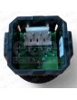 PULSADOR ENOR PLM EXT. NEGRO FLECHA SUBIDA