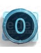 PULSADOR JMT J2 1NO LUMINOSO 24V LED AZUL 0