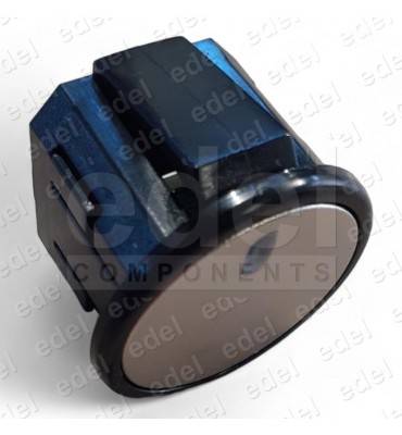 0590510NLI PULSADOR ENOR PLM-P ANILLO NEGRO LISO