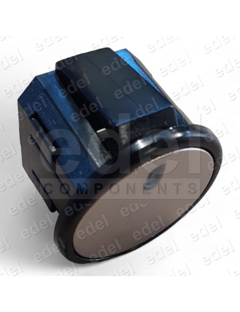 0590510NLI PULSADOR ENOR PLM-P ANILLO NEGRO LISO