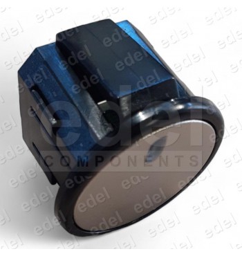 PULSADOR ENOR PLM-P ANILLO NEGRO LISO