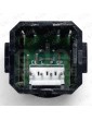 PULSADOR ENOR PLM-P ANILLO NEGRO LISO