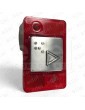 PULSADOR JMT AV1B 1NO LUMINOSO 24V LED ROJO FS