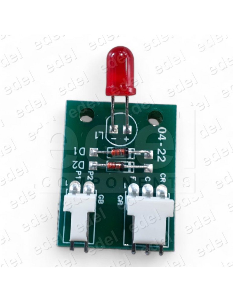 PLACA REGISTRO PULSADOR THYSSEN SERIE F T-B
