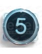 PULSADOR JMT J2 1NO LUMINOSO 24V LED AZUL 5