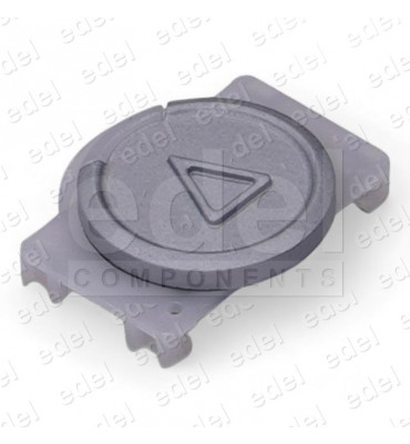KM720205G52P CARÁTULA PULSADRO METÁLICO KONE E-LINE SIGMA FLECHA SUBIDA