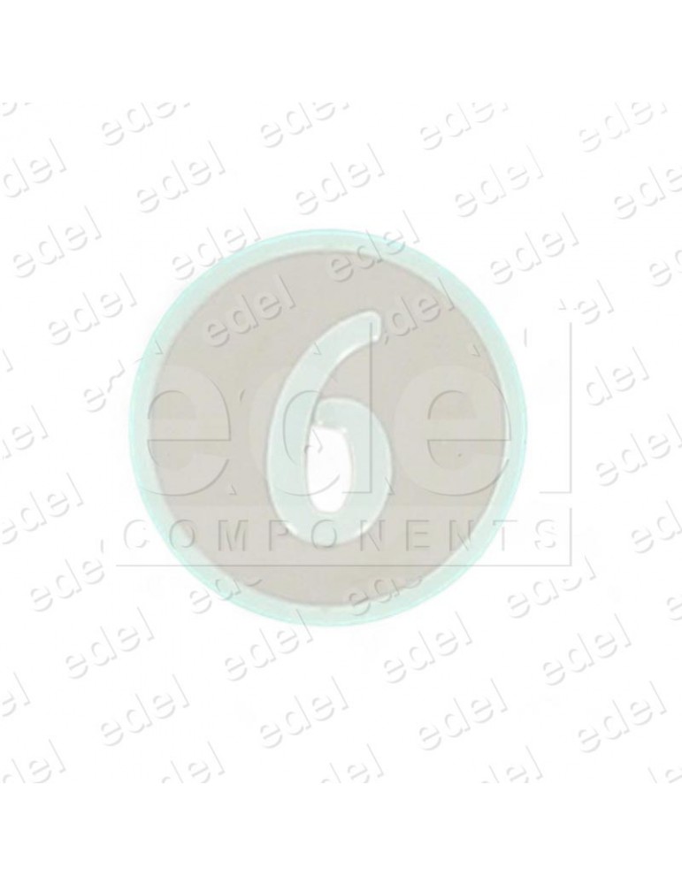 KM804341G006 CARATULA PULSADOR BLANCA KONE TACTIL P.P (6)