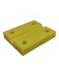 COZ08CR95 GUIADOR / PASTILLA CABLE RIGIDO DE 8 (1 UNIDAD ) 60X48X10MM
