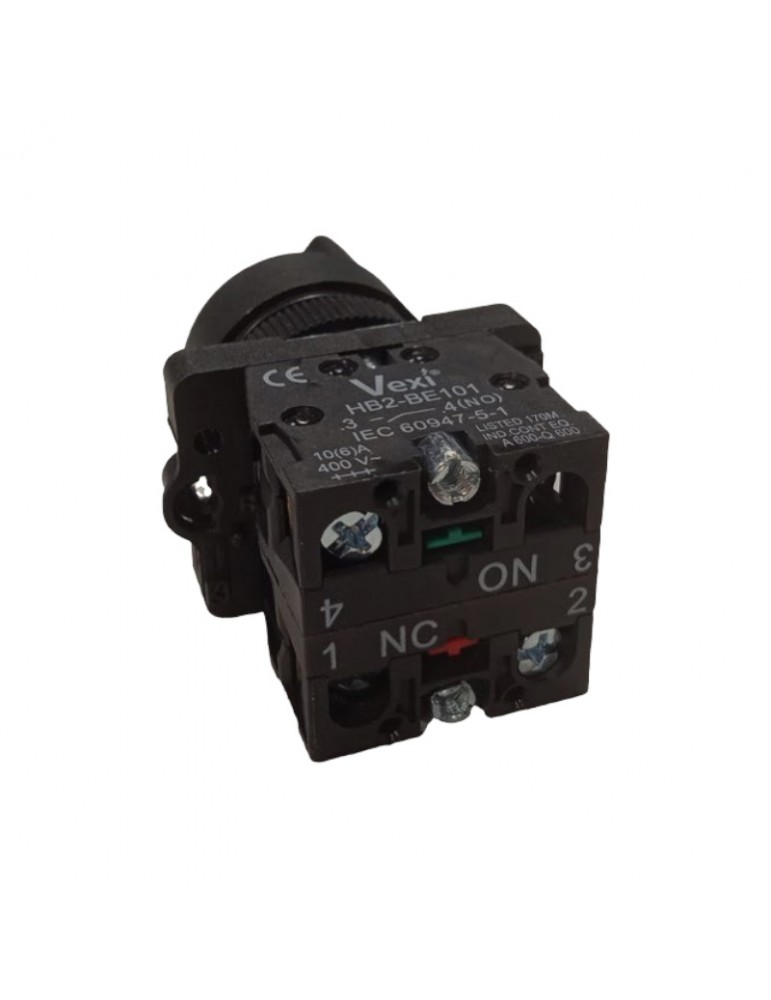 LAY5-ED21 INSPECTION PANEL SELECTOR  2 POSITIONS 1NO + 1NC