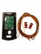 52500443 BOTONERA SENSITIVA SCHINDLER LOP80 1PULSADOR + 1 TROQUEL PARA LLAVIN CON LOGO