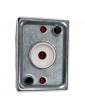 CUERPO PULSADOR SQ 3 LUMINOSOS ROJO 24V 1C
