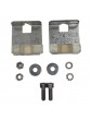 AGH-05B0.00000 SET GUIDE SHOE PANEL DOOR FERMATOR 8 MM C4-T2 SILL 70 MM SWING DOOR EXTERIOR (2 UN.)