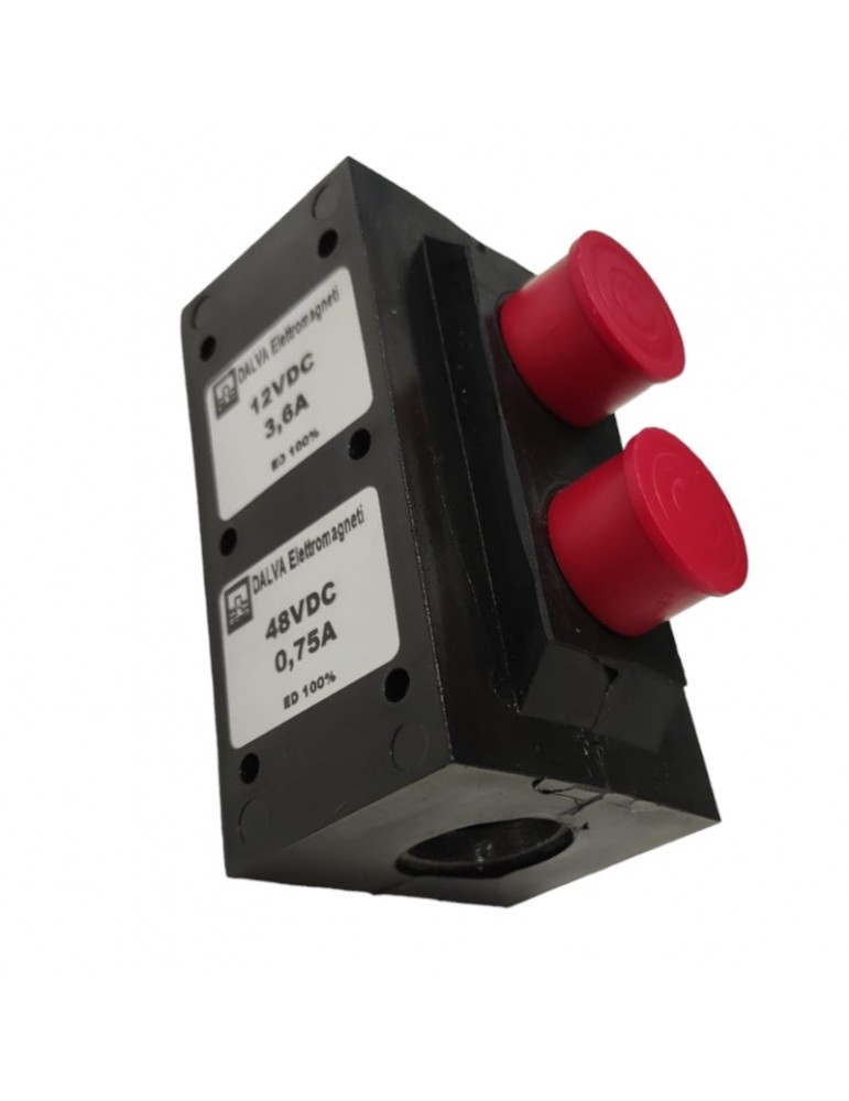 BOBINA DOBLE DALVA OMARLIFT WITTUR 48/12 VDC 36W