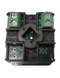 PULSADOR ELMI RP42 GRAFITO BRAILLE LED ROJO 24V (3)