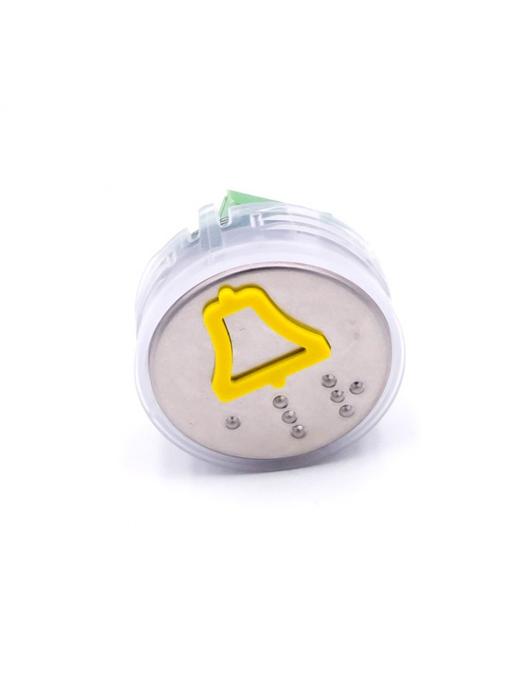 PUSH BUTTON VEGA VENUS 2C  YELLOW LIGHT 12/24V ALARM