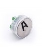 PUSH BUTTON VEGA VENUS  RED LIGHT 12/24V A