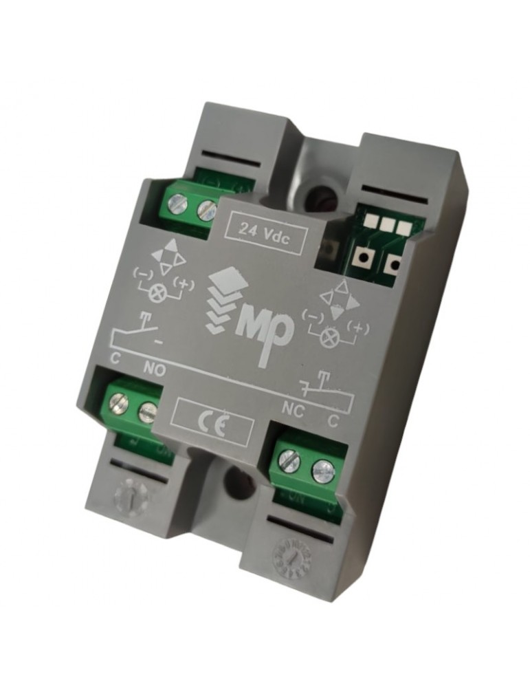 PULS. MP COMPAC T BRA. CON PILOTO 24V ROJO LL