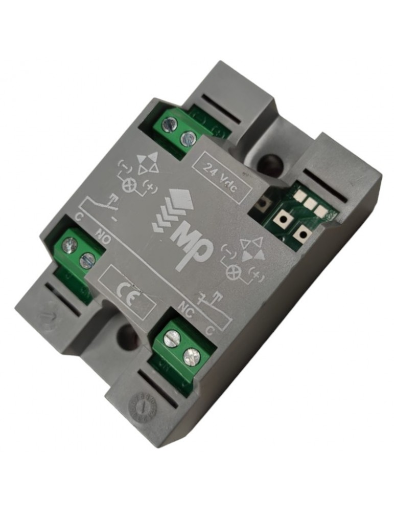PULS. MP COMPAC T BRA. CON PILOTO 24V ROJO 2