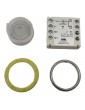 BLSVF34MR.MK TLF PUSH BUTTON DMG BLS RED INOX  TELEPHONE