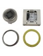 BLSVF34MR.MK FD PUSH BUTTON DMG BLS RED INOX  ARROW DOUBLE
