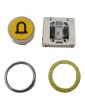 BLSAF44MR.MK ALR PUSH BUTTON DMG BLS 2C 24V RED INOX  ALARM