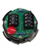 PUSH BUTTON SCHAEFER RT 42  W/OUT BRAILLE 2C RED INOX ALARM