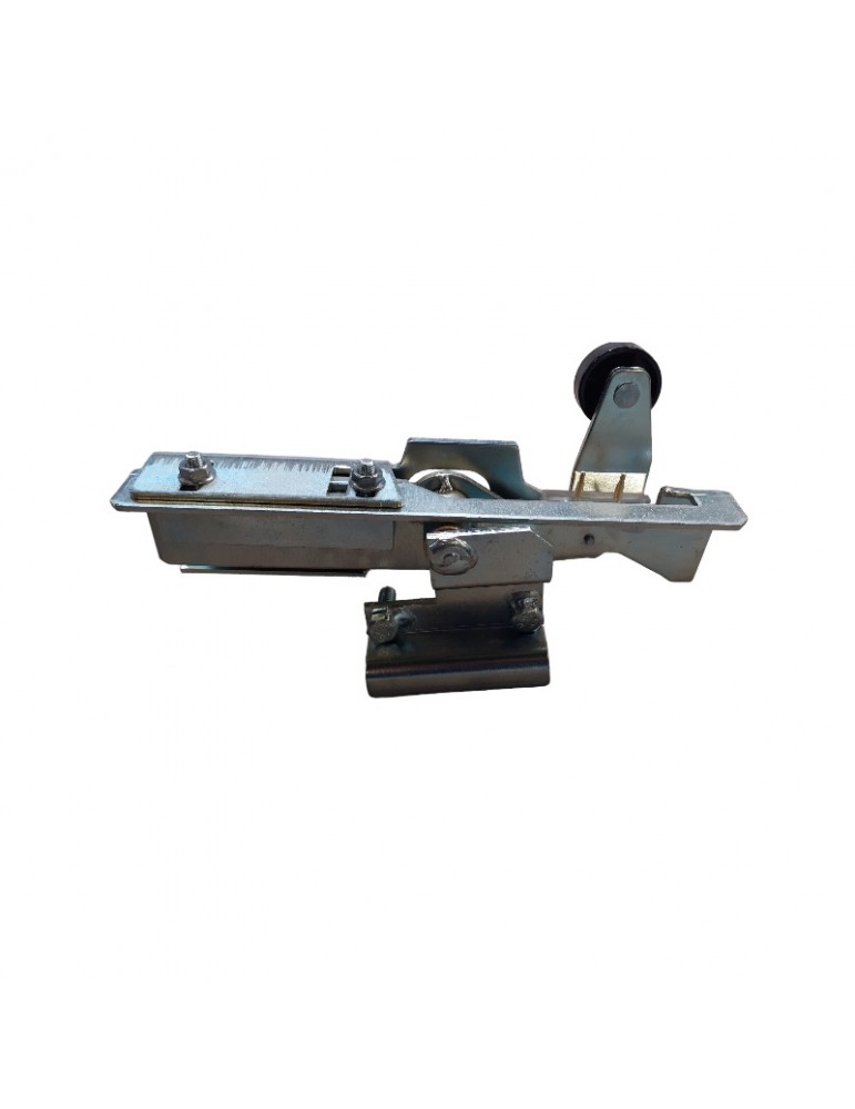 CSP-4000.RC400 CONJUNTO SOPORTE FERMATOR CERRADURA P.AUTOMATICA RELLANO + PLETINA PORTARUEDAS MODELO 40/10 APERTURA CENTRAL 4 HO