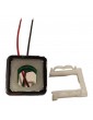 CUERPO IRIMAR CHROME  KEY SWITCH STS LIGHT RED 220V