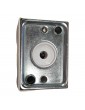 10008000 PULSADOR THYSSEN CEHAM SQ THY100 1 LED LATERAL 24V AZUL SERIE B ENCHUFABLE