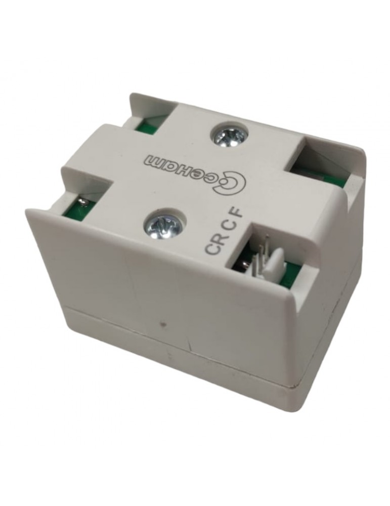 10008000 PULSADOR THYSSEN CEHAM SQ THY100 1 LED LATERAL 24V AZUL SERIE B ENCHUFABLE