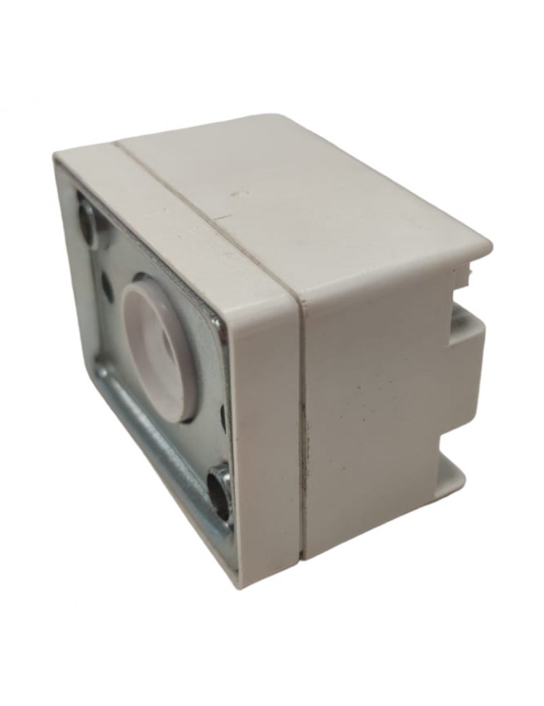 10008000 PULSADOR THYSSEN CEHAM SQ THY100 1 LED LATERAL 24V AZUL SERIE B ENCHUFABLE