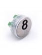 BOUTON VEGA VENUS  LUM.  ROUGE 12/24V 8