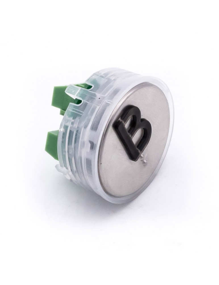 PUSH BUTTON VEGA VENUS  RED LIGHT 12/24V B