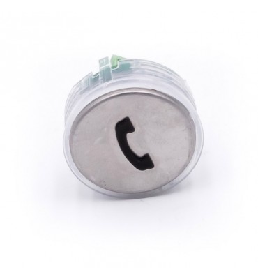 PUSH BUTTON VEGA VENUS  RED LIGHT 12/24V  TELEPHONE