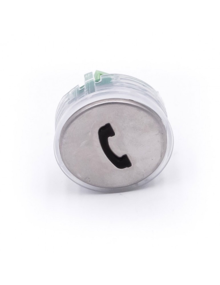 PUSH BUTTON VEGA VENUS  RED LIGHT 12/24V  TELEPHONE