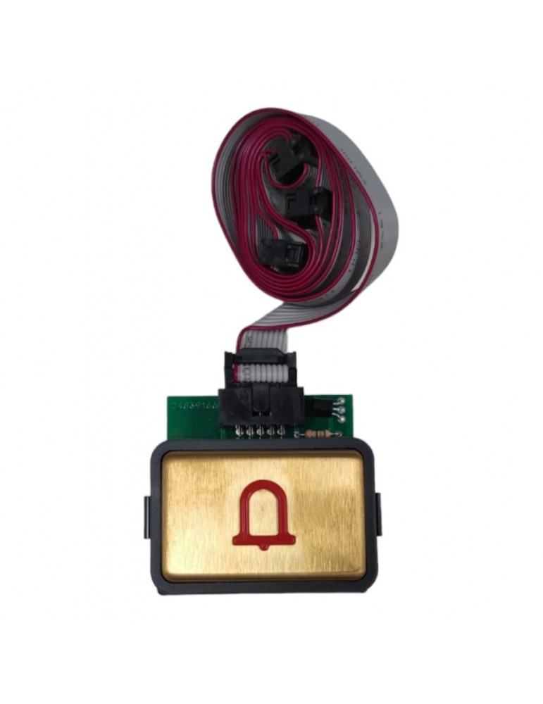 PULSADOR SCHINDLER MX-BASIC LIJADO ALARMA