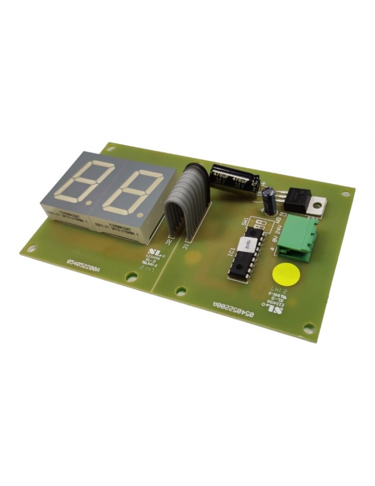 5124073-1 PLACA INDICADOR CABINA 7 SEGMENTOS ORONA ARCA I HORIZONTAL. 24V