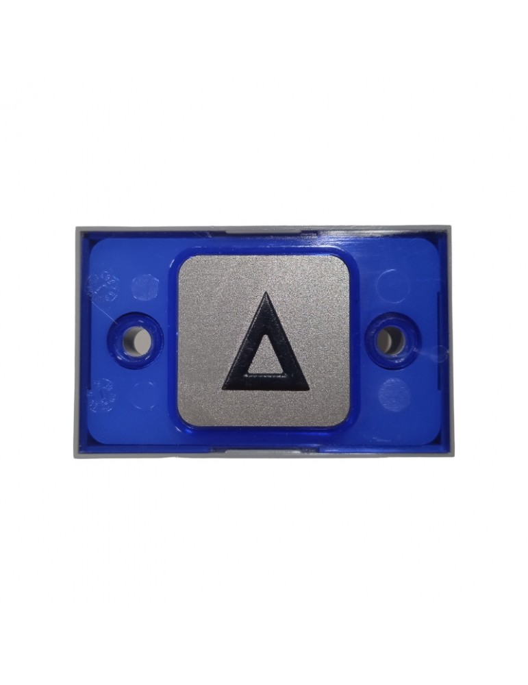 R2172PTBCAY45 PULSADOR MAC PUARSA COMPAC BRAILLE COR 1C 24V AZUL FLECHA SUBIDA